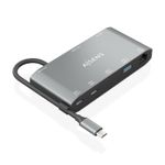 AISENS-ASUC-8P010-GR-replicatore-di-porte-e-docking-station-per-laptop-Cablato-USB-3.2-Gen-1--3.1-Gen-1--Type-C-Grigio