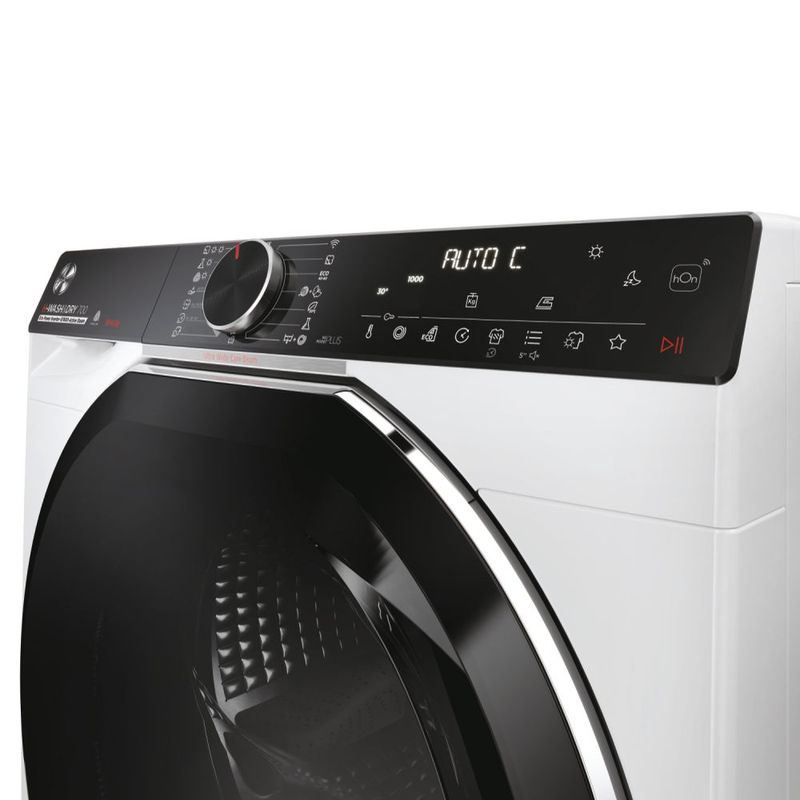 Hoover-31018975-H7D-6106MBC-S-lavasciuga-Libera-installazione-Caricamento-frontale-Bianco