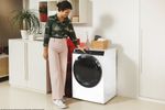 Hoover-31018975-H7D-6106MBC-S-lavasciuga-Libera-installazione-Caricamento-frontale-Bianco