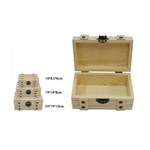 Trade Shop Traesio-set 3 Scatole In Legno Decoupage Tris Matrioska Scatola Cofanetto Ly-30112a -