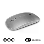 SUBBLIM SUBMO-DFLAT22 mouse Ufficio Ambidestro RF Wireless + Bluetooth + USB Type-A Ottico 1600 DPI