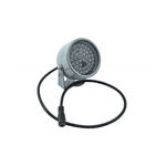 Trade Shop Traesio-illuminatore Faretto Per Telecamere Videosorveglianza 48 Led Range 15 Metri -