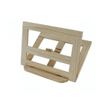 Trade Shop Traesio-base Stand Supporto In Legno Naturale Per Pc Portatile Laptop Regolabile -