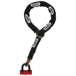 ABUS 58241 antifurto per bicicletta Nero, Giallo 1200 mm Blocco per catena