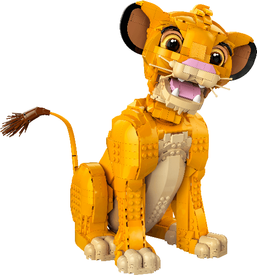 LEGO-Disney-Giovane-Simba-Re-Leone-Modellino-da-Costruire-per-Adulti-con-Figura-di-Animale-Mobile-Hobby-Creativo-da-Collezione-Idea-Regalo-per-Lui-Lei-Marito-Moglie-e-per-i-Fan-del-Film-43247