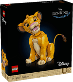 LEGO-Disney-Giovane-Simba-Re-Leone-Modellino-da-Costruire-per-Adulti-con-Figura-di-Animale-Mobile-Hobby-Creativo-da-Collezione-Idea-Regalo-per-Lui-Lei-Marito-Moglie-e-per-i-Fan-del-Film-43247