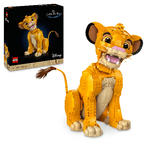 LEGO-Disney-Giovane-Simba-Re-Leone-Modellino-da-Costruire-per-Adulti-con-Figura-di-Animale-Mobile-Hobby-Creativo-da-Collezione-Idea-Regalo-per-Lui-Lei-Marito-Moglie-e-per-i-Fan-del-Film-43247