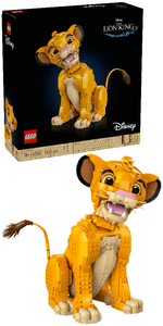 LEGO-Disney-Giovane-Simba-Re-Leone-Modellino-da-Costruire-per-Adulti-con-Figura-di-Animale-Mobile-Hobby-Creativo-da-Collezione-Idea-Regalo-per-Lui-Lei-Marito-Moglie-e-per-i-Fan-del-Film-43247