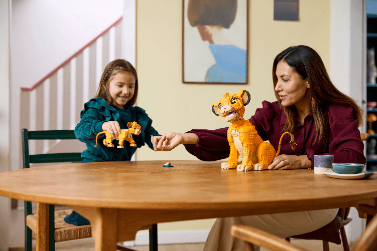 LEGO-Disney-Giovane-Simba-Re-Leone-Modellino-da-Costruire-per-Adulti-con-Figura-di-Animale-Mobile-Hobby-Creativo-da-Collezione-Idea-Regalo-per-Lui-Lei-Marito-Moglie-e-per-i-Fan-del-Film-43247