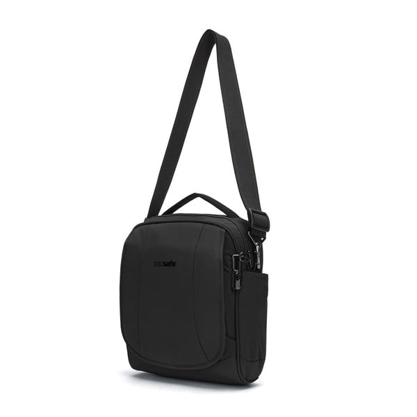 Pacsafe-LS200-Nylon-Poliestere-riciclato-Nero-Unisex-Borsa-a-tracolla