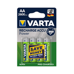 Varta ®-4 Pile Varta Stilo Batterie Aa Alkaline Ricaricabili 2600mah Nimh Hr6 1.2v Accu -