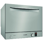 Bosch Serie 4 SKS62E38EU Lavastoviglie compatta da libero posizionamento 55 cm Acciaio Classe F