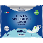 PANNOLONE SAGOMATO LINES SPECIALIST CLASSIC PLUS 30 PEZZI