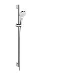 Hansgrohe Crometta sistema di doccia Cromo, Bianco