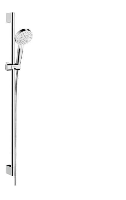 Hansgrohe-Crometta-sistema-di-doccia-Cromo-Bianco