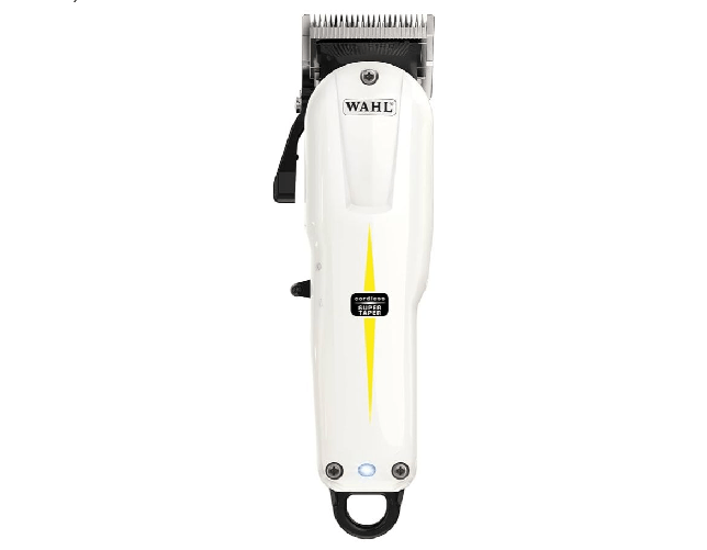 TOSATRICE-WAHL-SUPER-TAPER-CORDLESS-OMAGGIO-MANTELLA-PANASONIC