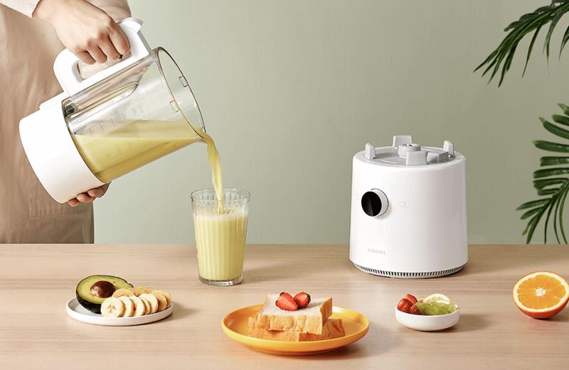 Frullatore-in-vetro-Xiaomi-Smart-Blender-1000W-1.6L-WiFi---Piastra-riscaldante---9-velocita---8-lame-in-acciaio-inossidabile