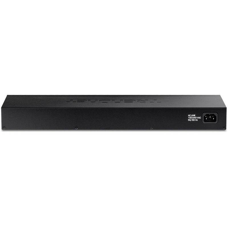 Trendnet-TEG-S25-switch-di-rete-Gigabit-Ethernet--10-100-1000--Nero--24-PORT-GIGABIT-SWITCH-RACK---24X-GIGABIT-RJ-45-POR