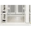 Armadio-Rack-19-42U--A-2055--L-800--P-1000-Porta-Traforata-Colore-Grigio-Disassemblato-Con-Guidacavi--Laterale