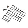 Armadio-Rack-19-42U--A-2055--L-800--P-1000-Porta-Traforata-Colore-Grigio-Disassemblato-Con-Guidacavi--Laterale