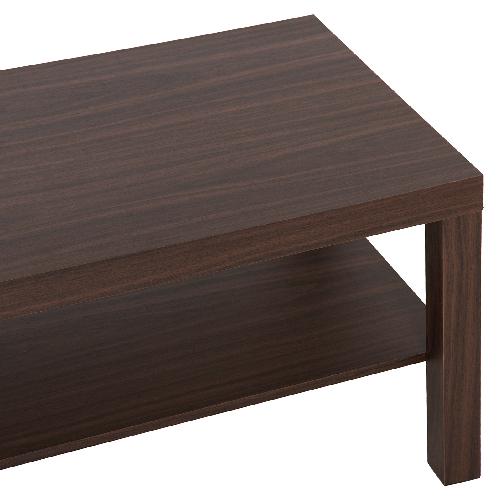 Tavolino Salotto HOMCOM 90x45x44.5 Cm - Legno MDF, Ripiano Portaoggetti, Design Classico - Foto 8