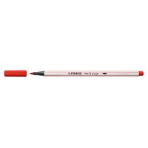 STABILO Pen 68 brush marcatore Medio Rosso 1 pz