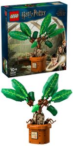 LEGO-Harry-Potter-Mandragola-Personaggio-Giocattolo-con-Vaso-da-Costruire-Creatura-Magica-con-Arti-e-Bocca-Mobili-Giochi-per-Bambini-e-Bambine-da-10-Anni-Idea-Regalo-Decorativa-da-Collezione-76433