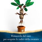 LEGO-Harry-Potter-Mandragola-Personaggio-Giocattolo-con-Vaso-da-Costruire-Creatura-Magica-con-Arti-e-Bocca-Mobili-Giochi-per-Bambini-e-Bambine-da-10-Anni-Idea-Regalo-Decorativa-da-Collezione-76433