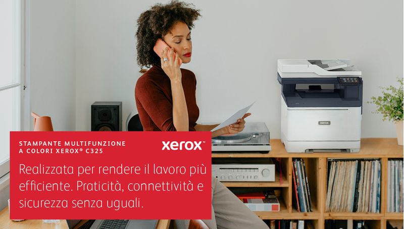 Xerox-C325-A4-33-ppm-Copia-Stampa-Scansione-Fax-fronte-retro-wireless-PS3-PCL5e-6-2-vassoi-251-fogli