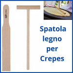 Spatola per stendere crepes in legno da cucina pancake paletta utensili attrezzi crespelle