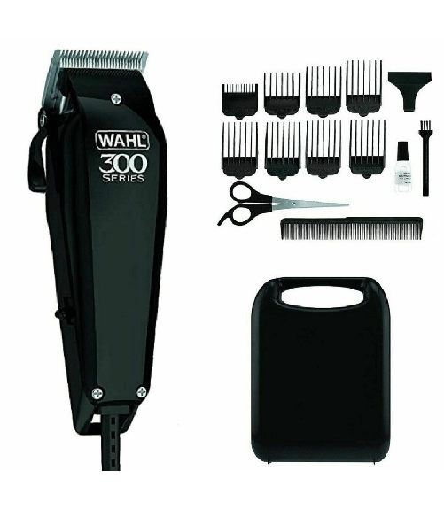 Trade Shop Traesio-taglia Capelli Professionale Regola Barba 8 Guide Pettini Kit Completo Rasoio -