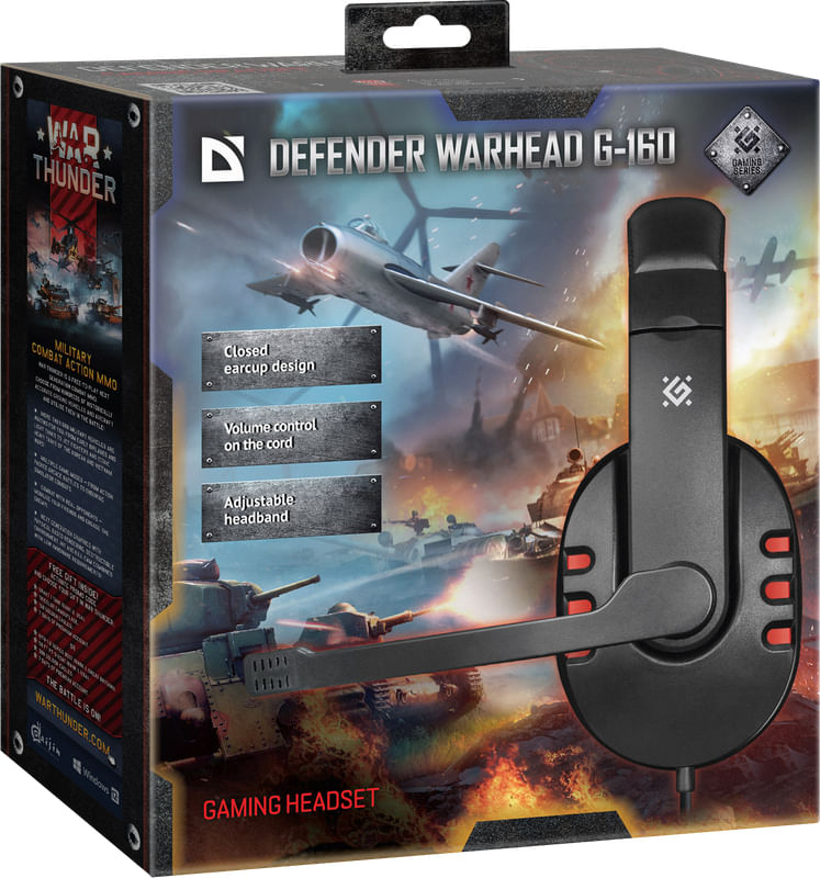 Cuffie-da-gaming-Defender-Warhead-G-160-nere-cavo-25-m