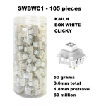 105 Sottotasti Kailh Box White Click-Bar