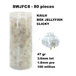 Set 80 Sottotasti Switches Kailh Jellyfish Click-Bar