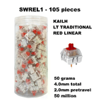 Set 105 Sottotasti Switch Kailh Lt Red Linear