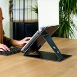 R-Go-Tools-Riser-R-Go-Duo-supporto-tablet-e-portatile-regolabile-nero--RISER-TABLET-AND-LAPTOP-STAND---ADJUSTABLE-BLA