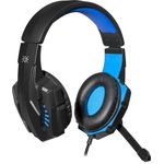 Defender Warhead G-390 Auricolare Cablato A Padiglione Giocare Nero, Blu