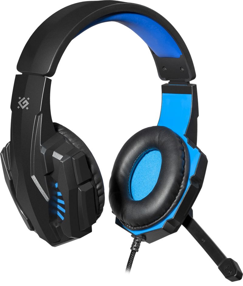 Cuffie-da-gaming-Defender-Warhead-G-390-nero-blu-cavo-18-m