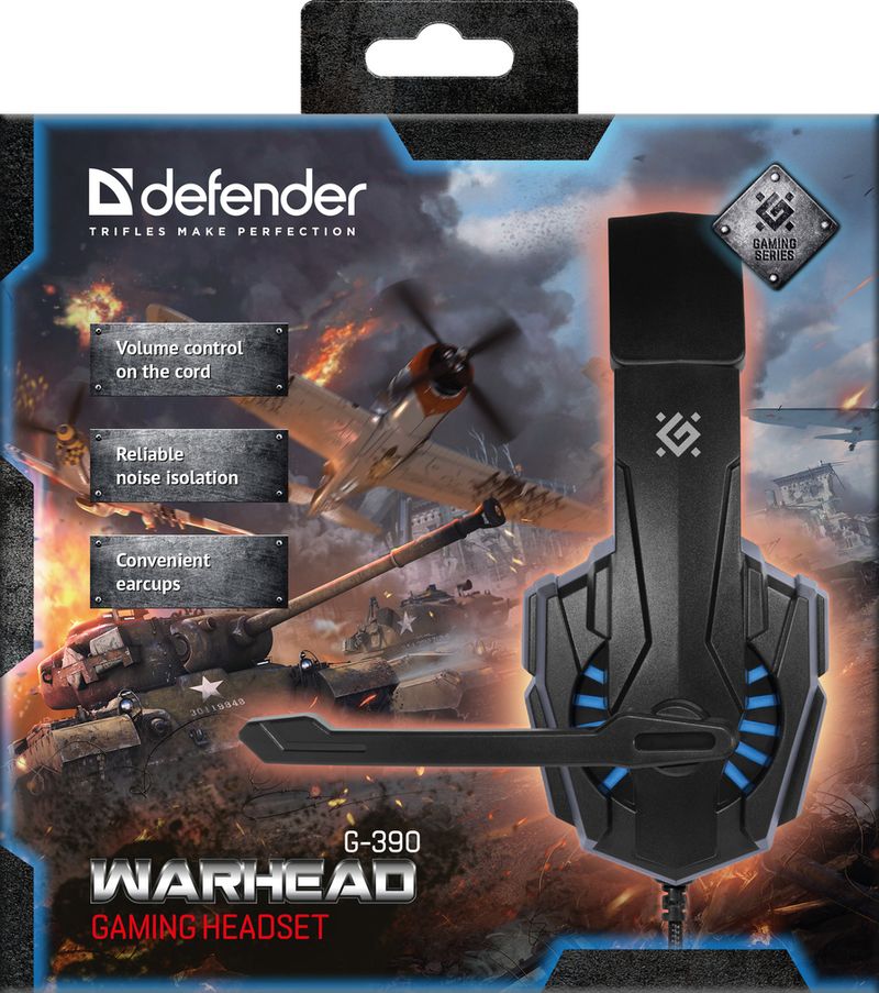 Cuffie-da-gaming-Defender-Warhead-G-390-nero-blu-cavo-18-m