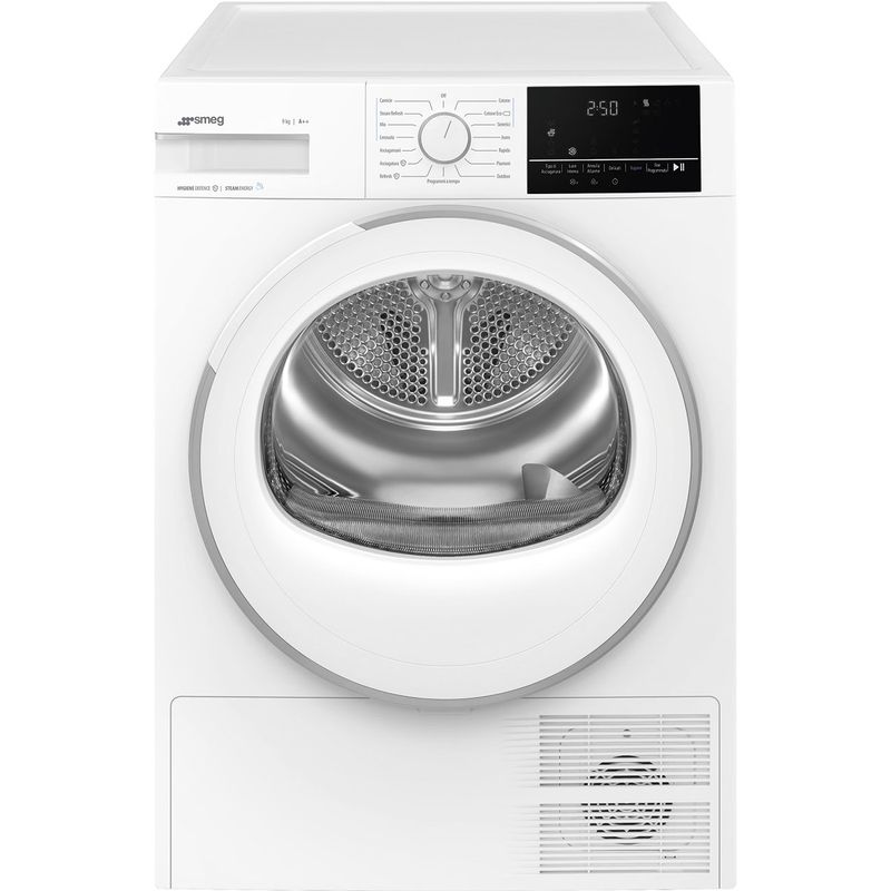 Smeg-DN92SE-asciugatrice-Libera-installazione-Caricamento-frontale-9-kg-A---Bianco