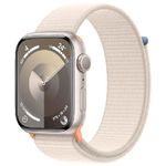 Apple Watch Series 9 45 mm Digitale 396 x 484 Pixel Touch screen Beige Wi-Fi GPS (satellitare)