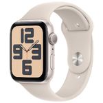 Apple Watch SE OLED 44 mm Digitale 368 x 448 Pixel Touch screen Beige Wi-Fi GPS [satellitare] (APPLE WATCH SE GPS 44MM -