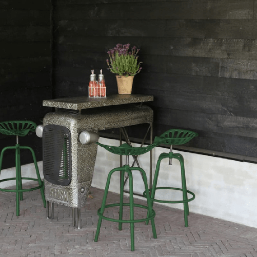 Esschert-Design-Sedia-da-Bar-con-Sedile-Trattore-Verde