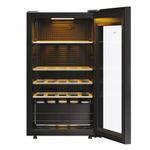 Haier-Wine-Bank-50-Serie-3-HWS34GGH1-Cantinetta-vino-con-compressore-Libera-installazione-Nero-34-bottiglia-bottiglie