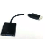 Adattatore Dp-Vga M/F Hq Con Cavo 015Mt Adj