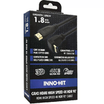 Innohit Cavo Hdmi 4K Hdr High Speed Spina 90 18 Mt