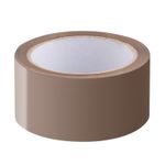 Confezione-6-Rotoli-Nastro-Adesivo-Basso-Rumore-48-Mm-X-66-Mt-Marrone