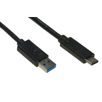 Cavo Usb 3.0 A Maschio - Usb-C Per Ricarica E Scambio Dati In Rame Mt 1