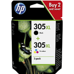 ORIGINALE HP Multipack nero / differenti colori 6ZA94AE MCVP 305 XL