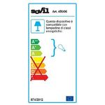 Sovil Applique Piccola In Basso Linea Soda Termoplastico E27